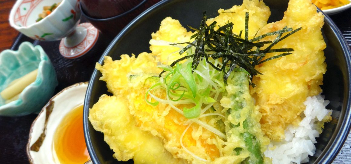 ふぐ天丼